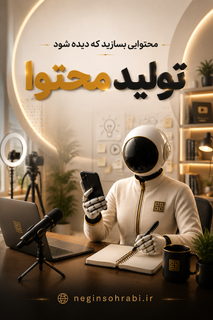 دورهی آموزشی تولیدمحتوا با هوشمصنوعی+🎁چکلیست هدیه