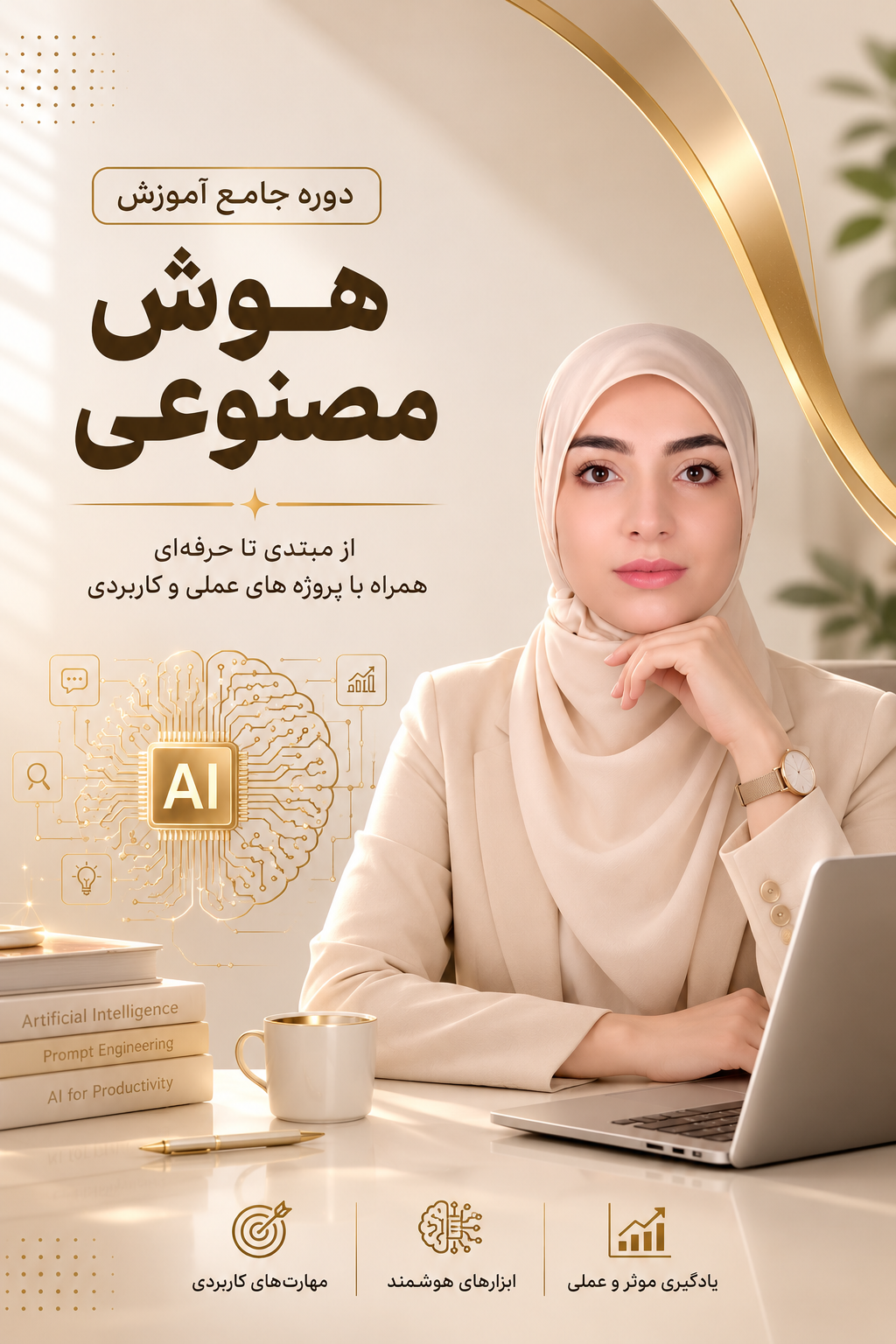دوره‌ی جامع آموزش هوش‌مصنوعی+🎁چک‌لیست هدیه